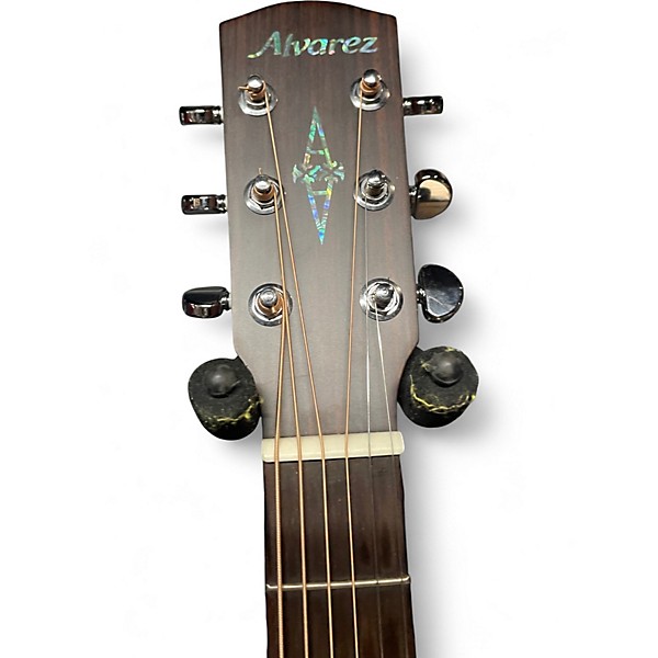 Used Alvarez MG75SCE Masterworks Auditorium Natural Acoustic Electric Guitar