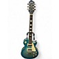 Used Epiphone Les Paul Standard Pro Trans Blue Solid Body Electric Guitar thumbnail