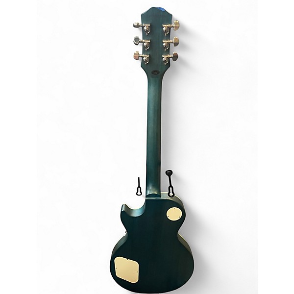 Used Epiphone Les Paul Standard Pro Trans Blue Solid Body Electric Guitar
