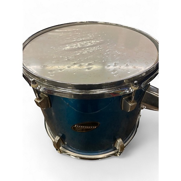 Used Ludwig 5 Piece Accent CS BLUE Drum Kit