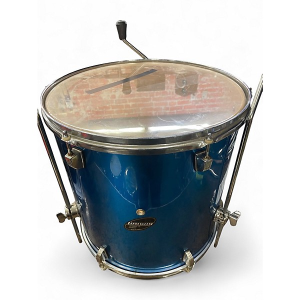 Used Ludwig 5 Piece Accent CS BLUE Drum Kit