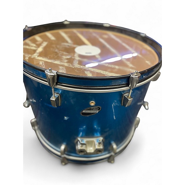 Used Ludwig 5 Piece Accent CS BLUE Drum Kit