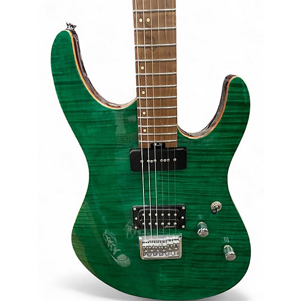 harrey benton hp42 ハーレーベントン ギター エレキギター Used Harley Benton HP-42 TRANSPARENT TURQOISE Solid Body