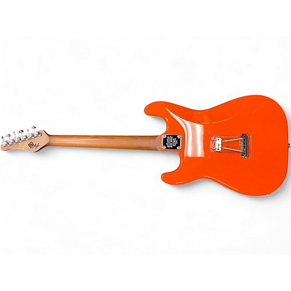 Used Schecter Guitar Research NICK JOHNSTON SSS Orange Solid Body Electric Guitar