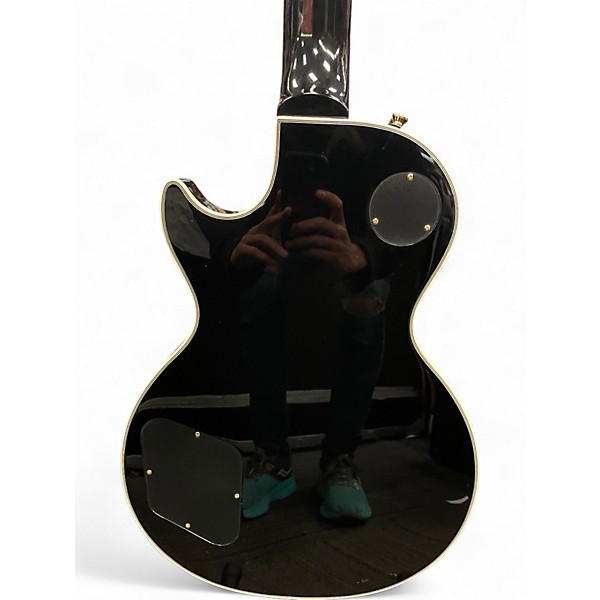 Used Epiphone Epiphone Les Paul Custom P-90 Black Solid Body Electric Guitar