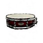 Used SPL 14in PICCOLO SNARE RED BLACK BURST Drum