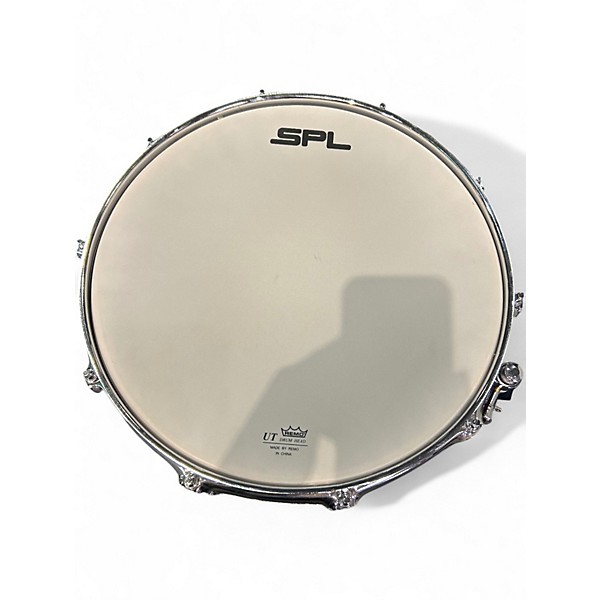 Used SPL 14in PICCOLO SNARE RED BLACK BURST Drum
