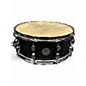 Used Mapex 14X8 Meridian Snare BLACK SPARKLE Drum thumbnail