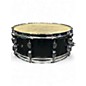 Used Mapex 14X8 Meridian Snare BLACK SPARKLE Drum