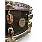 Used Mapex 14X8 Meridian Snare BLACK SPARKLE Drum