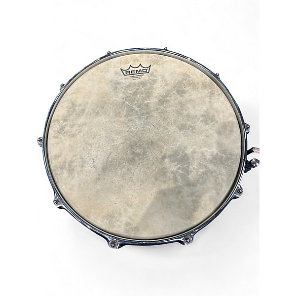 Used Mapex 14X8 Meridian Snare BLACK SPARKLE Drum