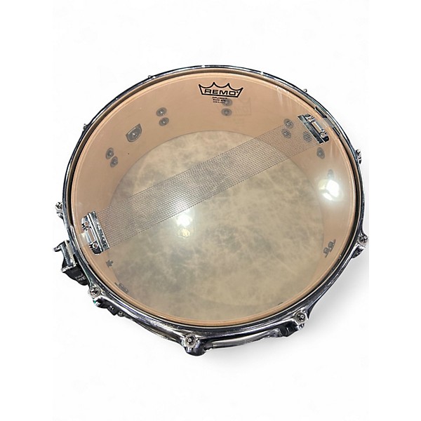 Used Mapex 14X8 Meridian Snare BLACK SPARKLE Drum
