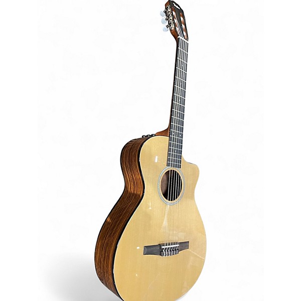 Used Taylor 212CE-N PLUS Natural Classical Acoustic Guitar
