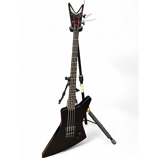 DEAN エレキベース ブラック Dean ZX Floyd Black Satin Finish - 810036853163