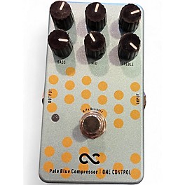 Used One Control Pale Blue Compressor Effect Pedal