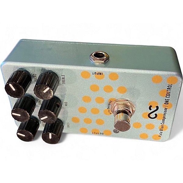 Used One Control Pale Blue Compressor Effect Pedal | Guitar