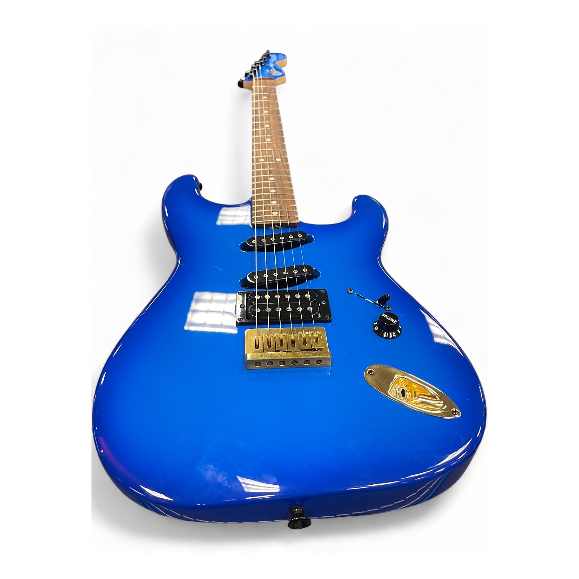 Used Charvel Jake E. Lee Signature Model Blue Burst Solid