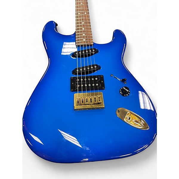 Used Charvel Jake E. Lee Signature Model Blue Burst Solid Body Electric Guitar