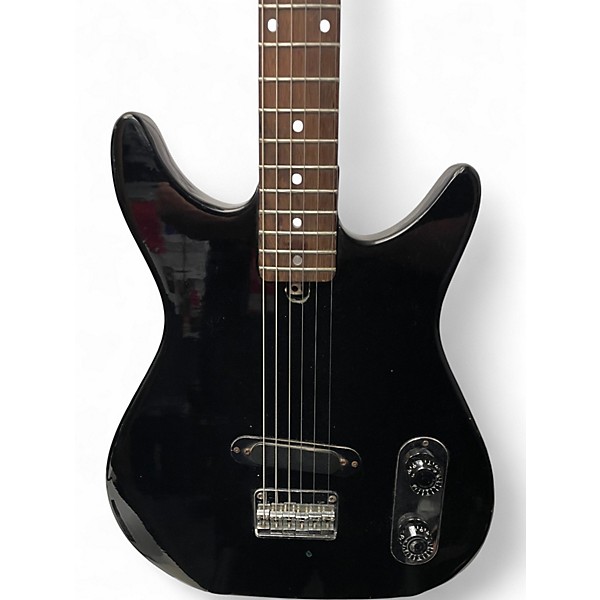 Used Hondo H60B Black Solid Body Electric Guitar