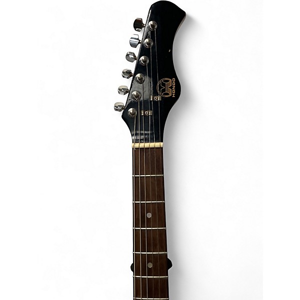 Used Hondo H60B Black Solid Body Electric Guitar