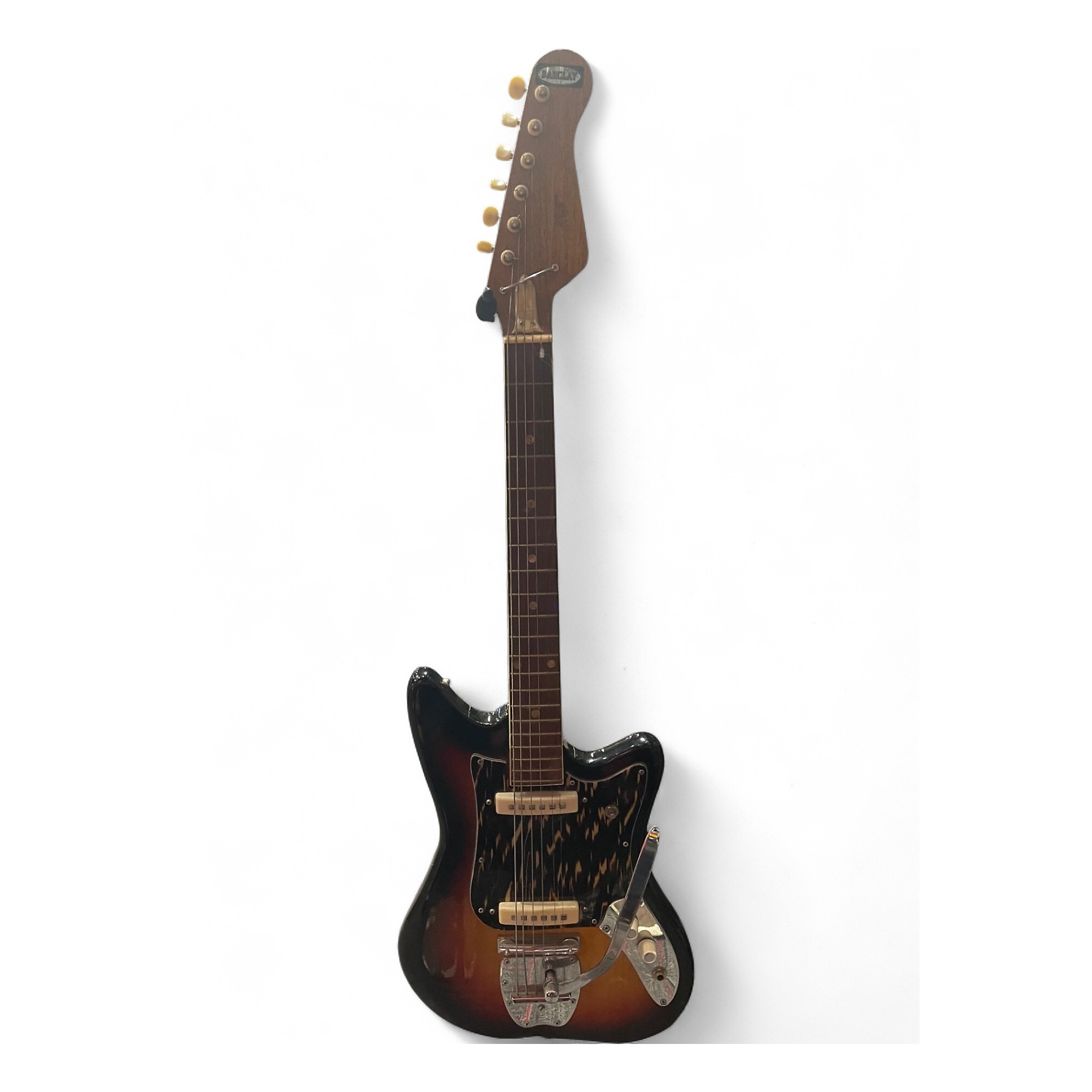 barclay SINCE1876 ギター Vintage 1970s Barclay Guitar 3 Tone Sunburst Solid Body Electric