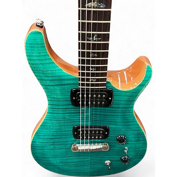 Used PRS SE PAUL'S Turquoise Solid Body Electric Guitar
