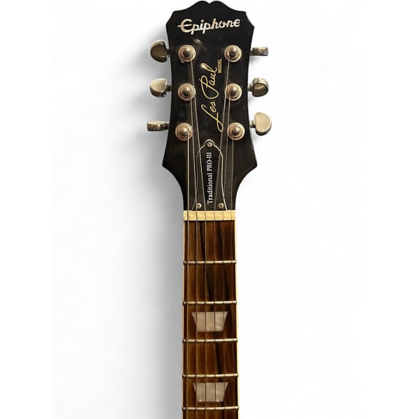 Used Epiphone Les Paul Traditional PRO II Pelham Blue Solid Body Electric Guitar