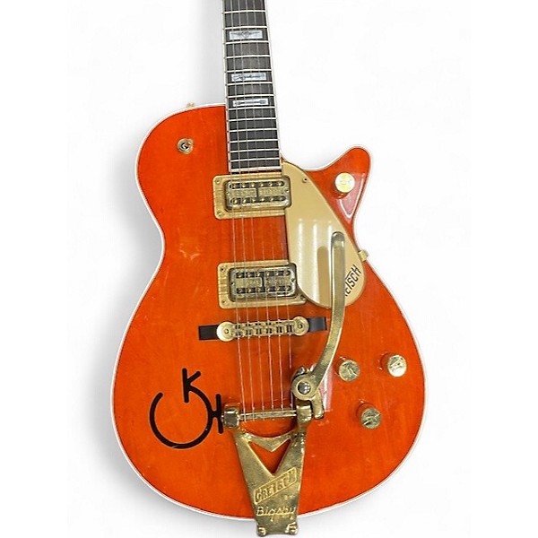 Used Gretsch Guitars 6121 Round Up Orange Solid Body Electric Guitar