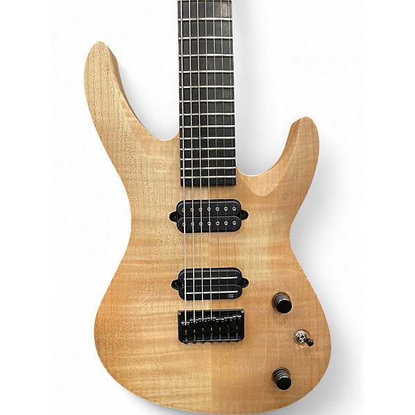 Used 2014 Jackson B7 DELUXE Natural Solid Body Electric Guitar