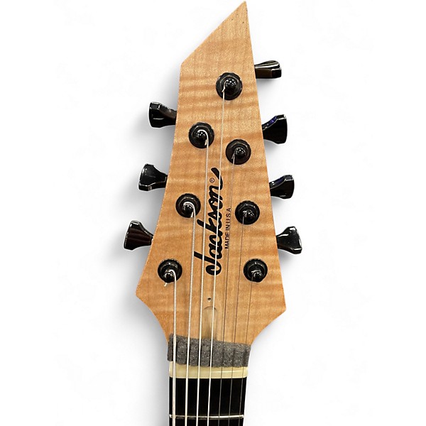 Used 2014 Jackson B7 DELUXE Natural Solid Body Electric Guitar