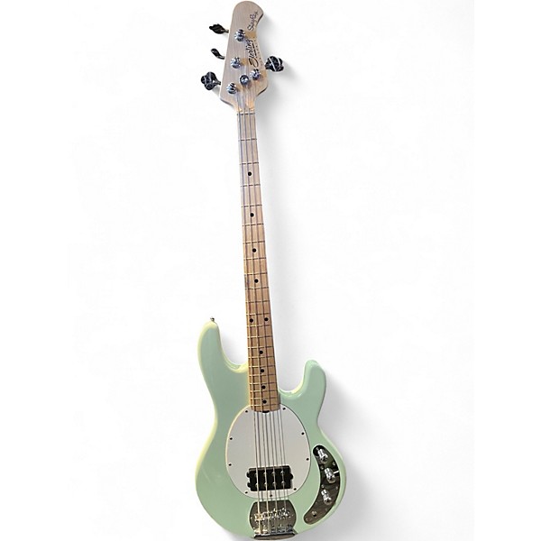Used Sterling by Music Man Sub 4 Seafoam Green Electric Bass Guitar