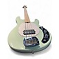 Used Sterling by Music Man Sub 4 Seafoam Green Electric Bass Guitar