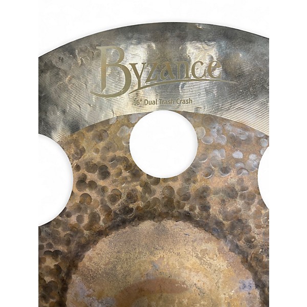 Used MEINL 16in Byzance Dual Trash Crash Cymbal
