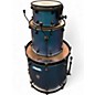 Used SJC Drums 3 Piece PATHFINDER PEARLESCENT Drum Kit thumbnail
