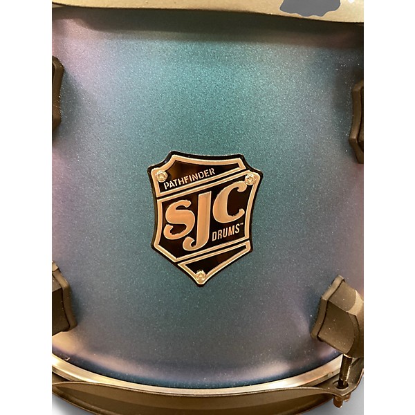 Used SJC Drums 3 Piece PATHFINDER PEARLESCENT Drum Kit