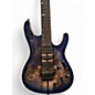 Used Ibanez RG1070PBZ BLUE Solid Body Electric Guitar