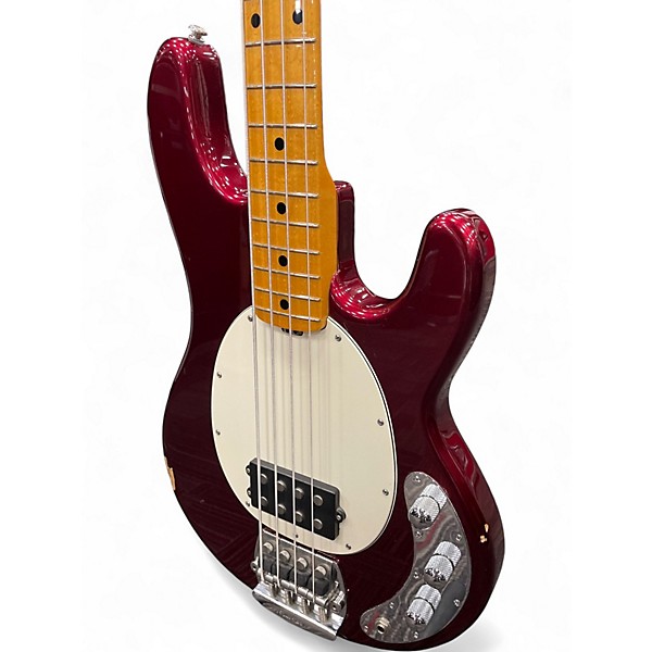 Used Ernie Ball Music Man CLASSIC STINGRAY II RED Electric Bass Guitar
