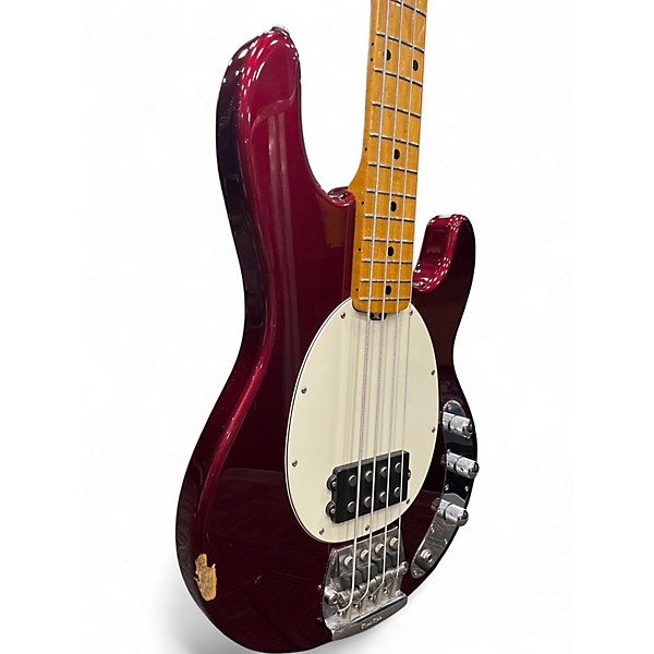 Used Ernie Ball Music Man CLASSIC STINGRAY II RED Electric Bass Guitar