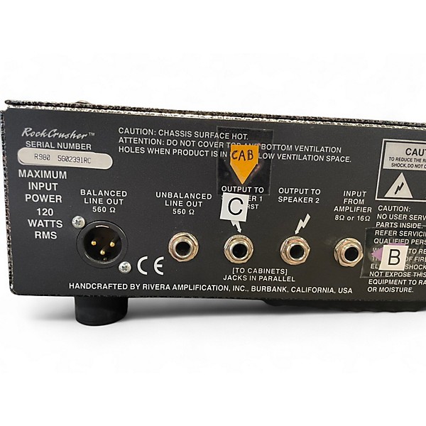 Used Rivera ROCKCRUSHER Power Attenuator