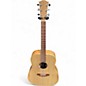 Used Cole Clark FL1 BM Natural Acoustic Electric Guitar