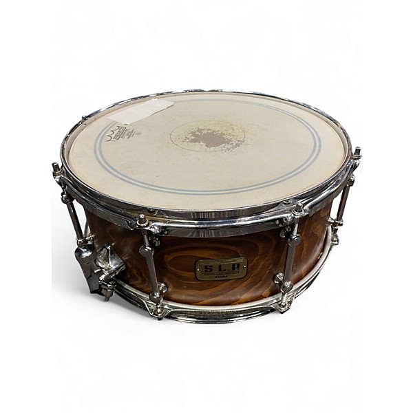 Used TAMA 14X6 SLP Fat Spruce Natural Satin Drum
