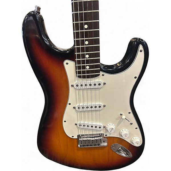 Used Fender Standard Stratocaster 2 Color Sunburst Solid Body Electric Guitar