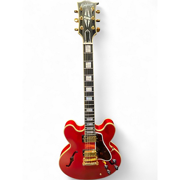 Used 2024 Epiphone Inspired by 1959 ES355 Red Hollow Body