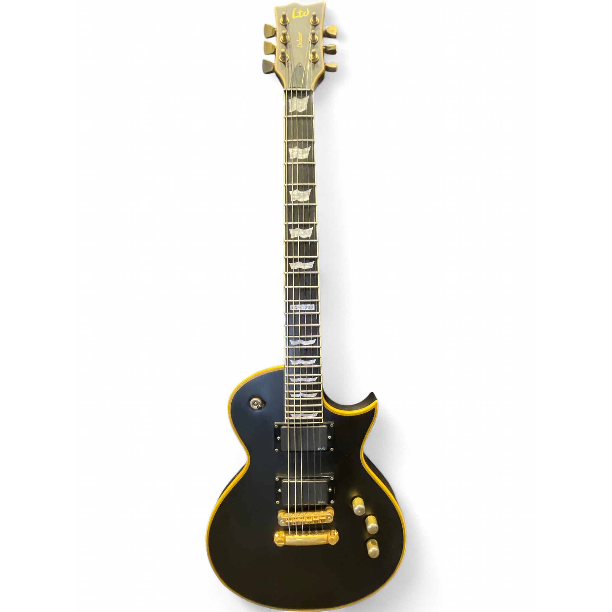 ltd ec1000 deluxe ビンテージブラック ESP LTD Deluxe EC-1000 Electric Guitar Vintage Black
