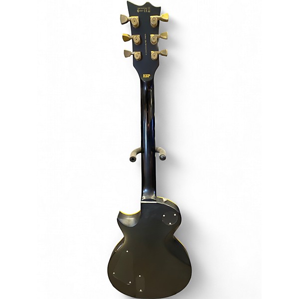 Used ESP LTD EC1000 Deluxe Vintage Black Solid Body Electric