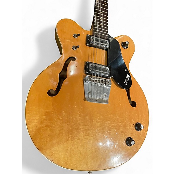 Vintage 1975 Gretsch Guitars Broadkaster 7607 Natural Hollow Body Electric Guitar