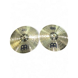 Used MEINL 13in HCS Hi Hat Pair Cymbal