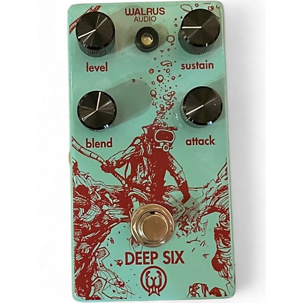 ギター Walrus Audio Deep Six Compressor Walrus Deep Six Compressor V3 Nautical Edition – Chicago