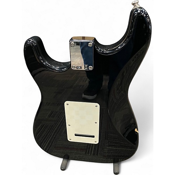 Used Fender Standard Stratocaster Black Solid Body Electric Guitar