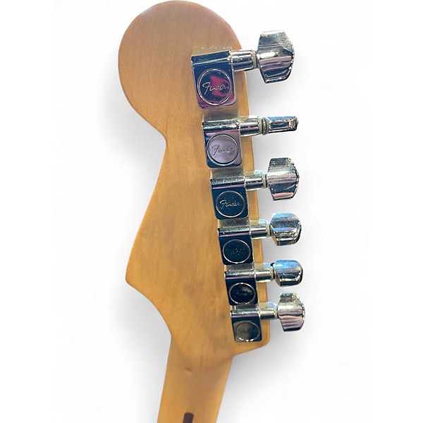 Used Fender Standard Stratocaster Black Solid Body Electric Guitar